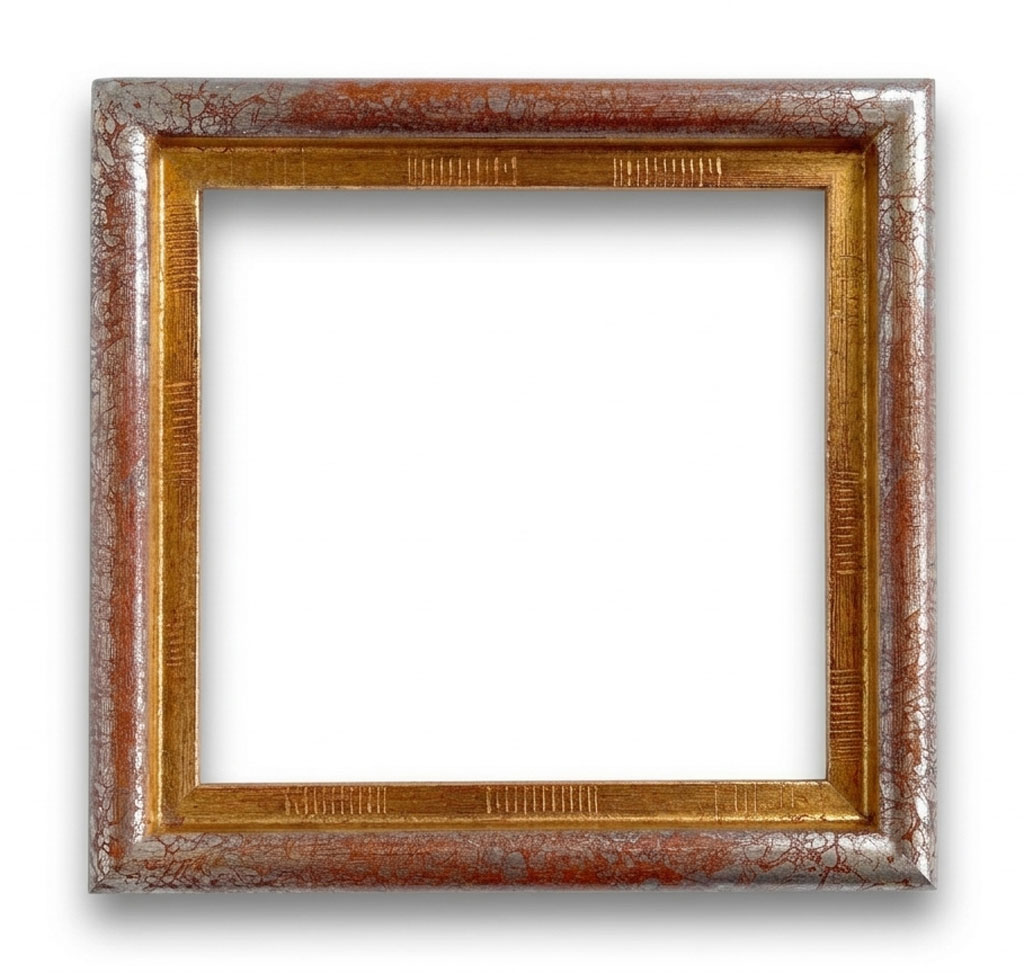 Jonc Pi L : 25 mm / H: 30 mm  Gravé alterné or boudin dédale